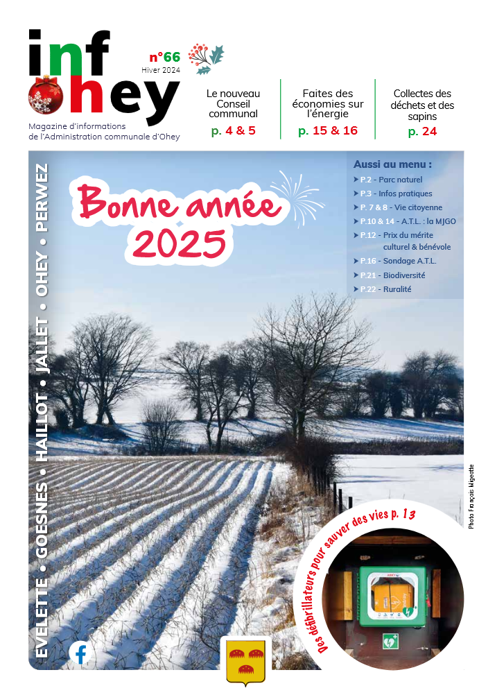 Couverture du bulletin communal 66