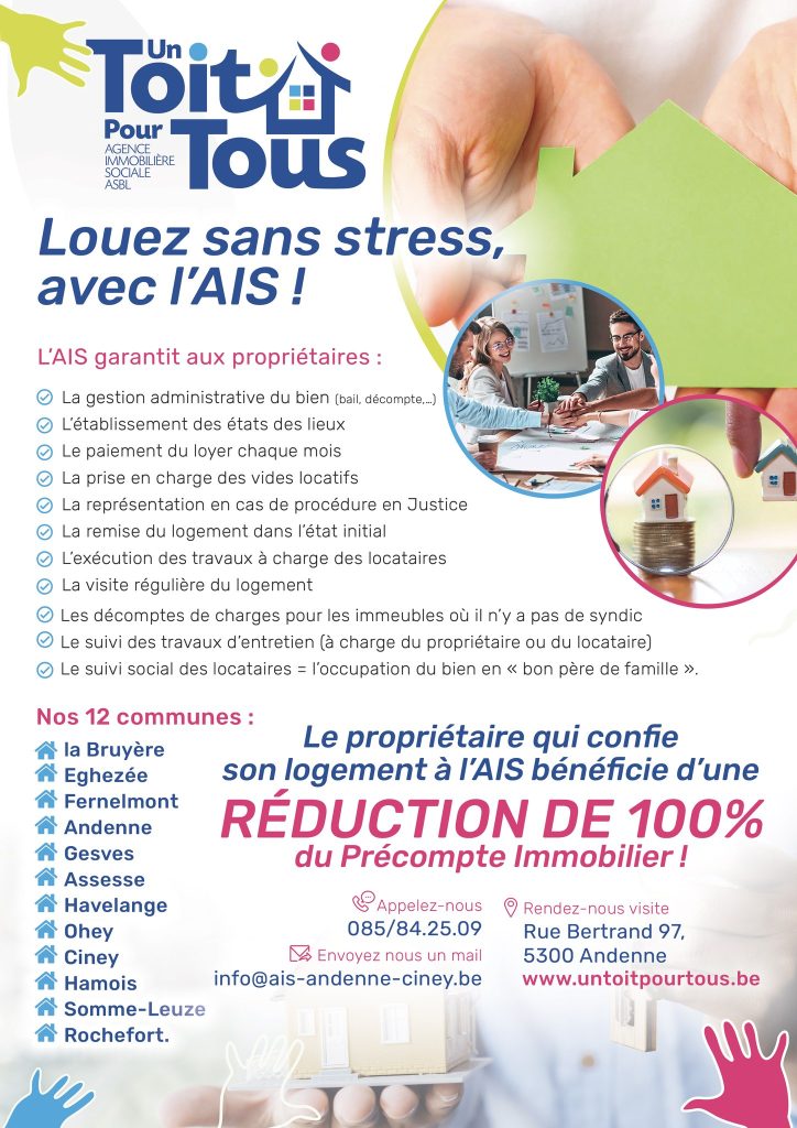 publicité pour un toit pour tous