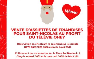 St-Nicolas au profit du Télévie d’Ohey