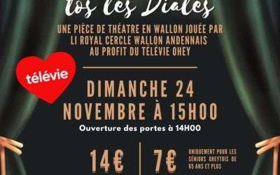 Théâtre en wallon au profit du Télévie